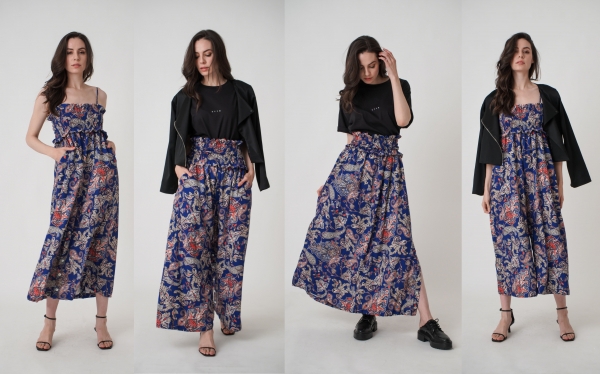 TRANSFORM MULTI - WAY RESORT DRESS/SKIRT/PANTS