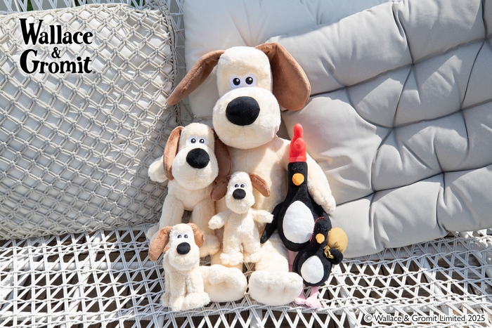 世界初「ウォレスとグルミット」がプライズ商品として登場!