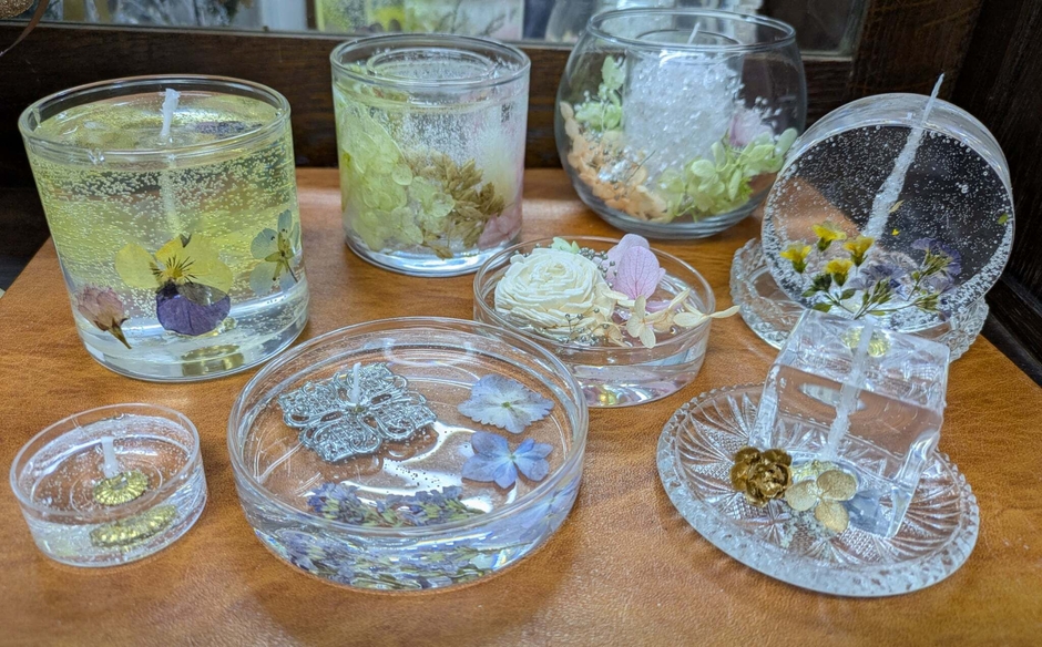 工作オンリーイベント(作品一例＝ジェルキャンドル)