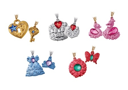 『ペアファミリーセボンスター』ペンダントトップ(一例)