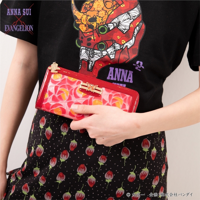 エヴァンゲリオン×ANNA SUI 長財布 2号機(イメージ)