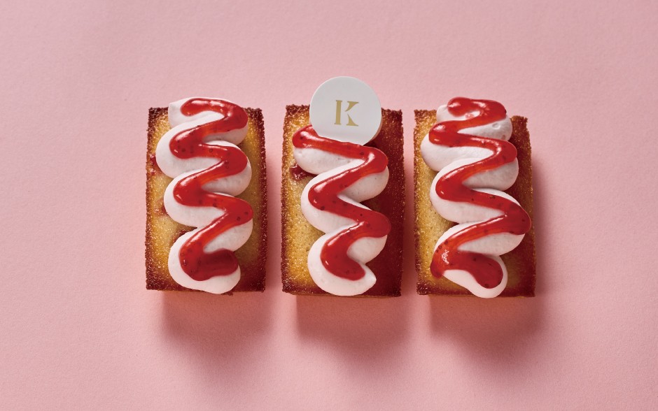 【生食感】北海道産発酵バターの香るフィナンシェに甘酸っぱい苺を合わせた春限定の焼きたてスイーツ