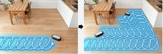 最大約60畳の掃除が可能