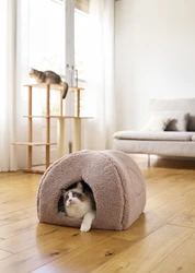 まるで陽だまりのぬくもり。PEPPYから蓄熱保温わた採用の『ふんわりシリーズ』ペットベッド全7種が新登場！