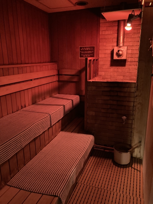 男性 フィンランド式サウナ