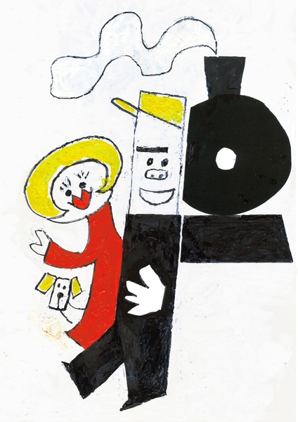 「ハッチポッチステーション」イラストレーション　2024年