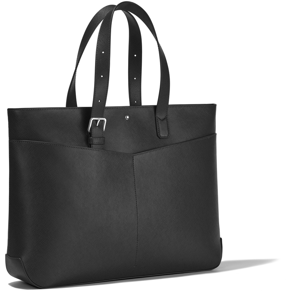 ホリゾンタル トート(ブラック)￥118,800