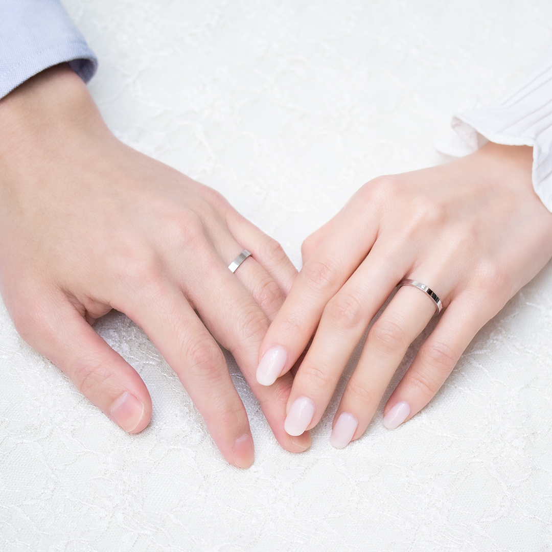 ケイウノ】結婚指輪『Pienezza(ピェネッツァ)』 シンプルな平打ち