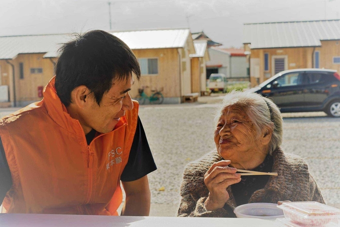 復興支援中の糸山さん