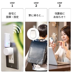 離れていてもお子様の帰宅などをお知らせ 「まちなかミマモルメ おうちプラス」サービス 2022年9月から伊丹市でスタート
