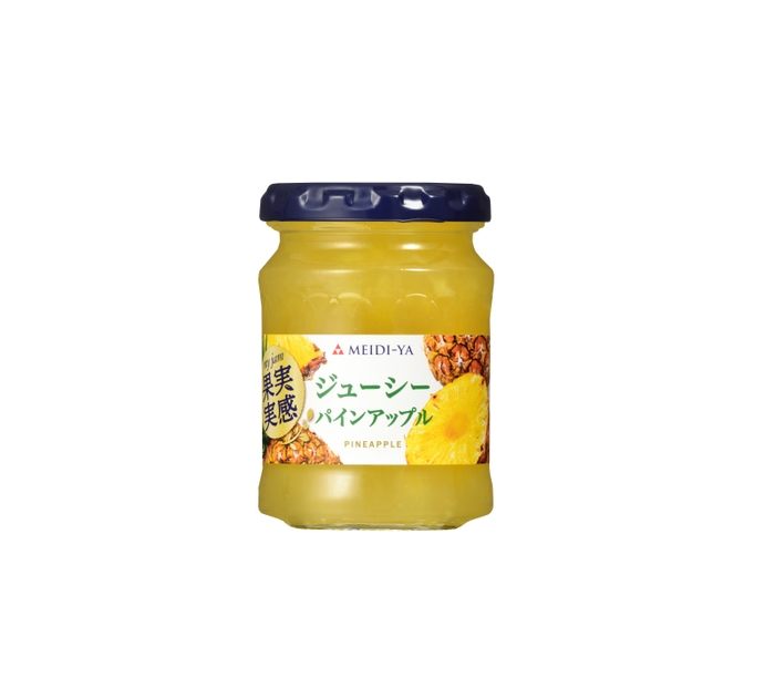 果実実感 ジューシーパインアップルジャム150g