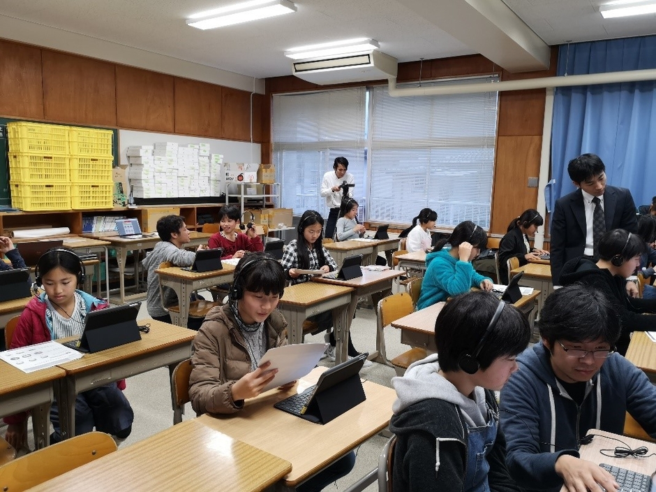 レッスン中の全体の様子