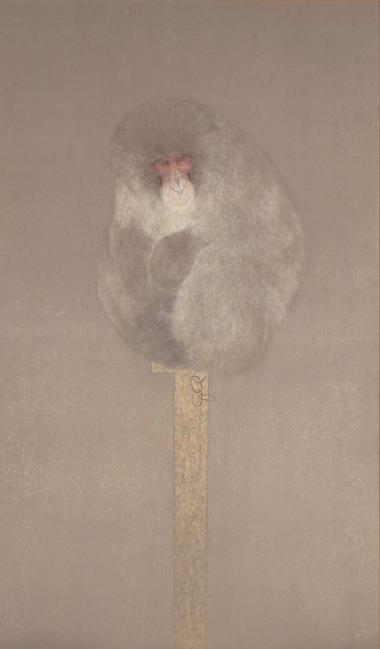 竹内浩一《蓑I》昭和63年(1988) 個人蔵