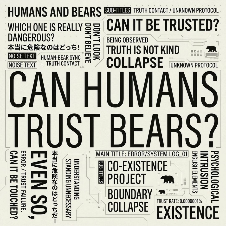 人間がクマを信じられるのかを問う