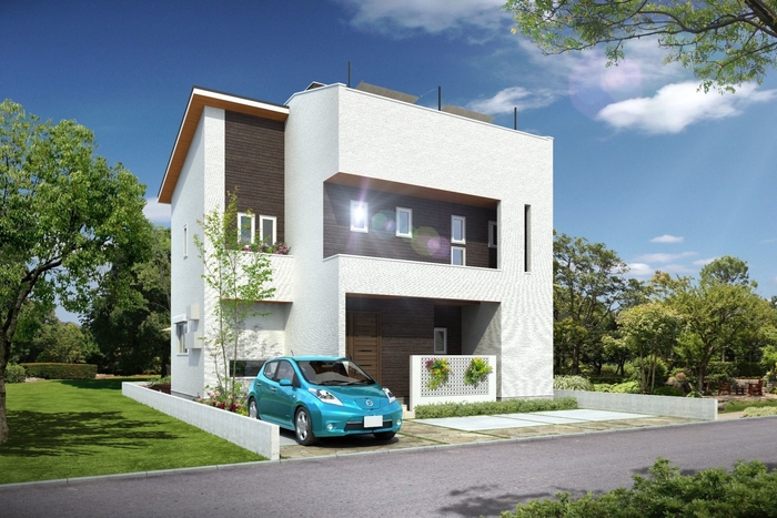 守谷外観パース1