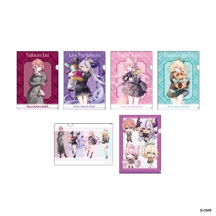 ▲前半：4/18(土)～5/8(金)オリジナルクリアファイル(全6種)