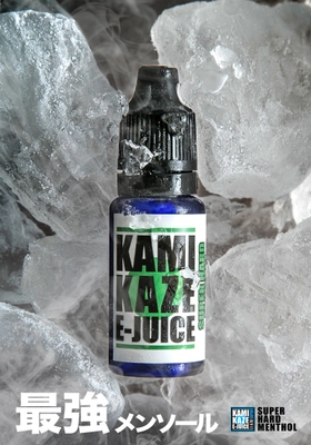 電子タバコリキッド国内シェアトップの KAMIKAZE E-JUICEシリーズ　 累計出荷本数200万本突破！！