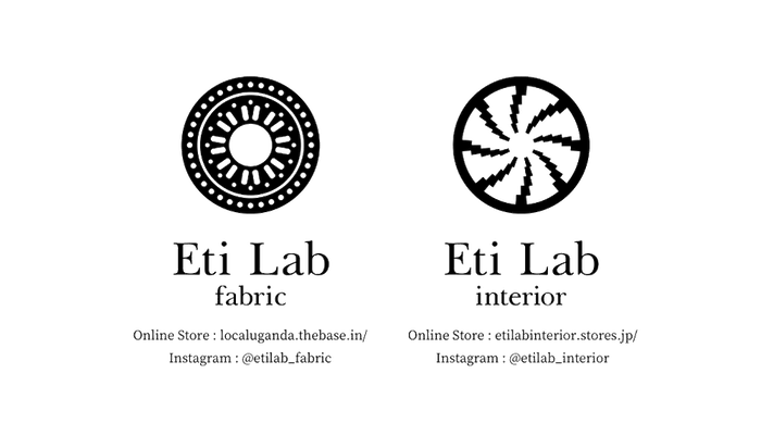 Eti Lab fabric ロゴ