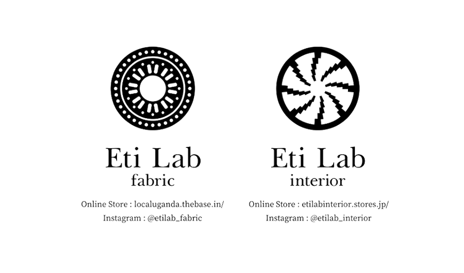 Eti Lab fabric ロゴ