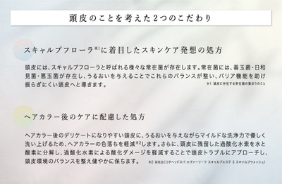 コタヘッドスパ ピュレスの製品特長