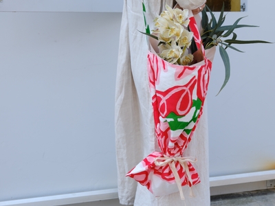 ワークショップ:your own flowers in bag