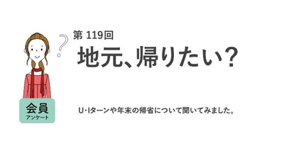働く女性の半分は年末年始帰省しない！地元が好きは7割だが、Uターンに興味があるのは4割未満／『女の転職type』が働く女性にアンケート【第119回】