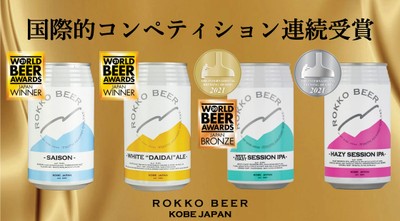 国際的コンペティション受賞バナー