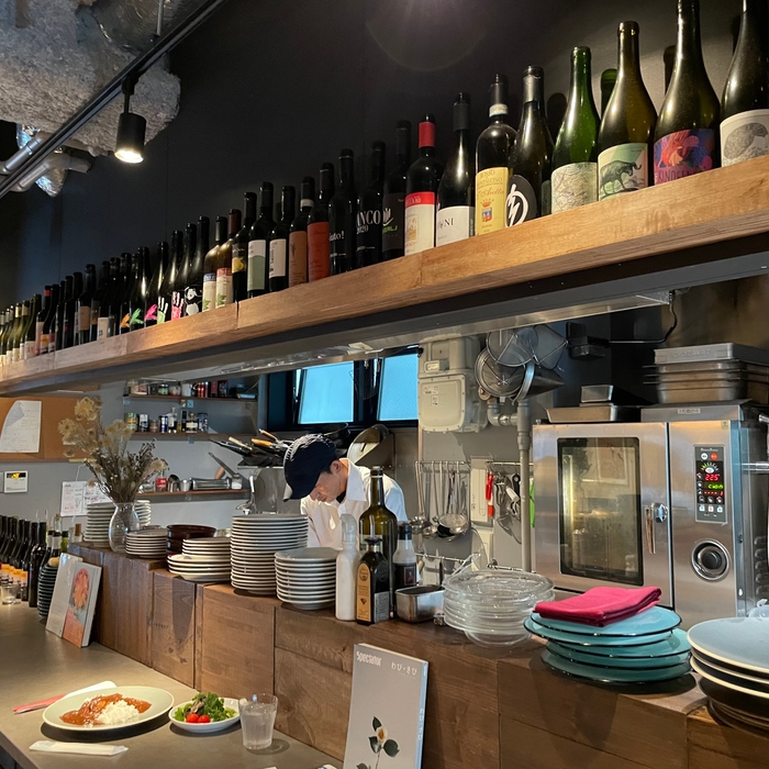 オープンカウンター