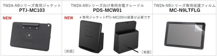 TW2A-N9シリーズ オプション品ラインナップ