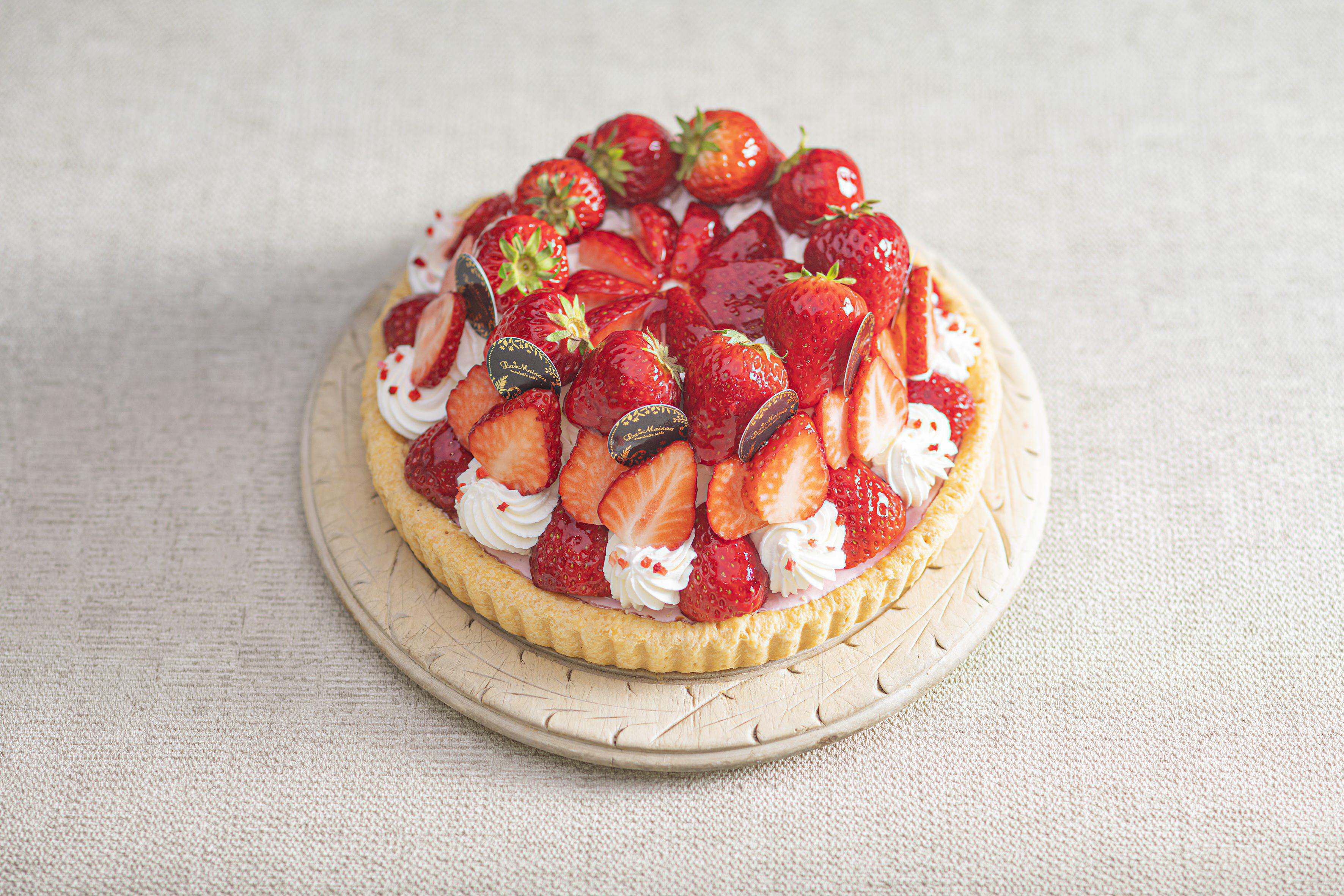 ゆめのかとミルククリームのタルト/ラ・メゾン アンソレイユターブル パティスリー