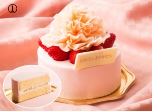 (1)<母の日ケーキ>