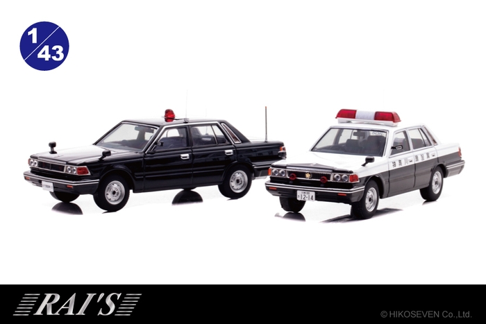 RAI'S 1/43 日産 セドリック (YPY30) 1984 パトカー