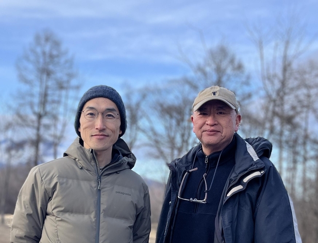 主催：久保元城（左）/甲斐﨑博史（右）