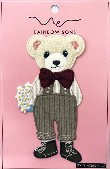 テディベアワッペン男の子