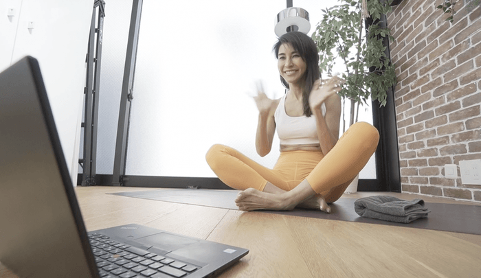 YOGATIVEレッスンの様子2