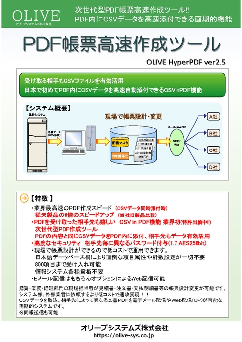 パンフレット表
