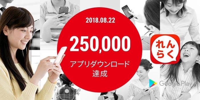 250,000ダウンロード達成!