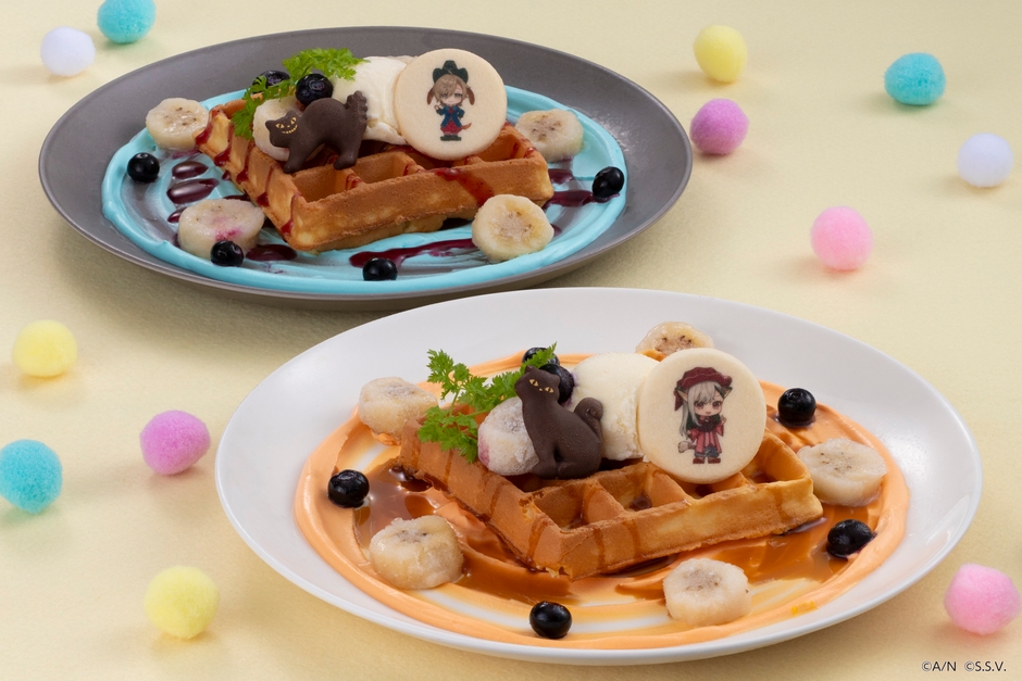 コラボメニュー（ワッフルプレート）
