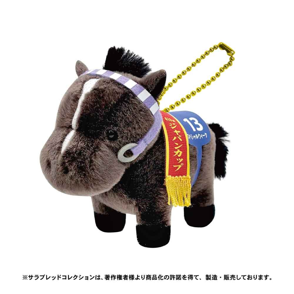 サラブレッドコレクション】 ぬいぐるみボールチェーンに往年の名馬