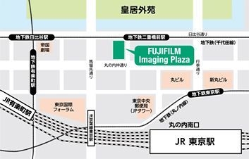 「FUJIFILM Imaging Plaza」MAP