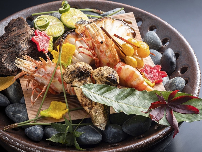 秋の薫りを閉じ込めた焼物［一例］