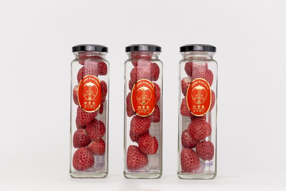 フリーズドライ苺「四重奏」