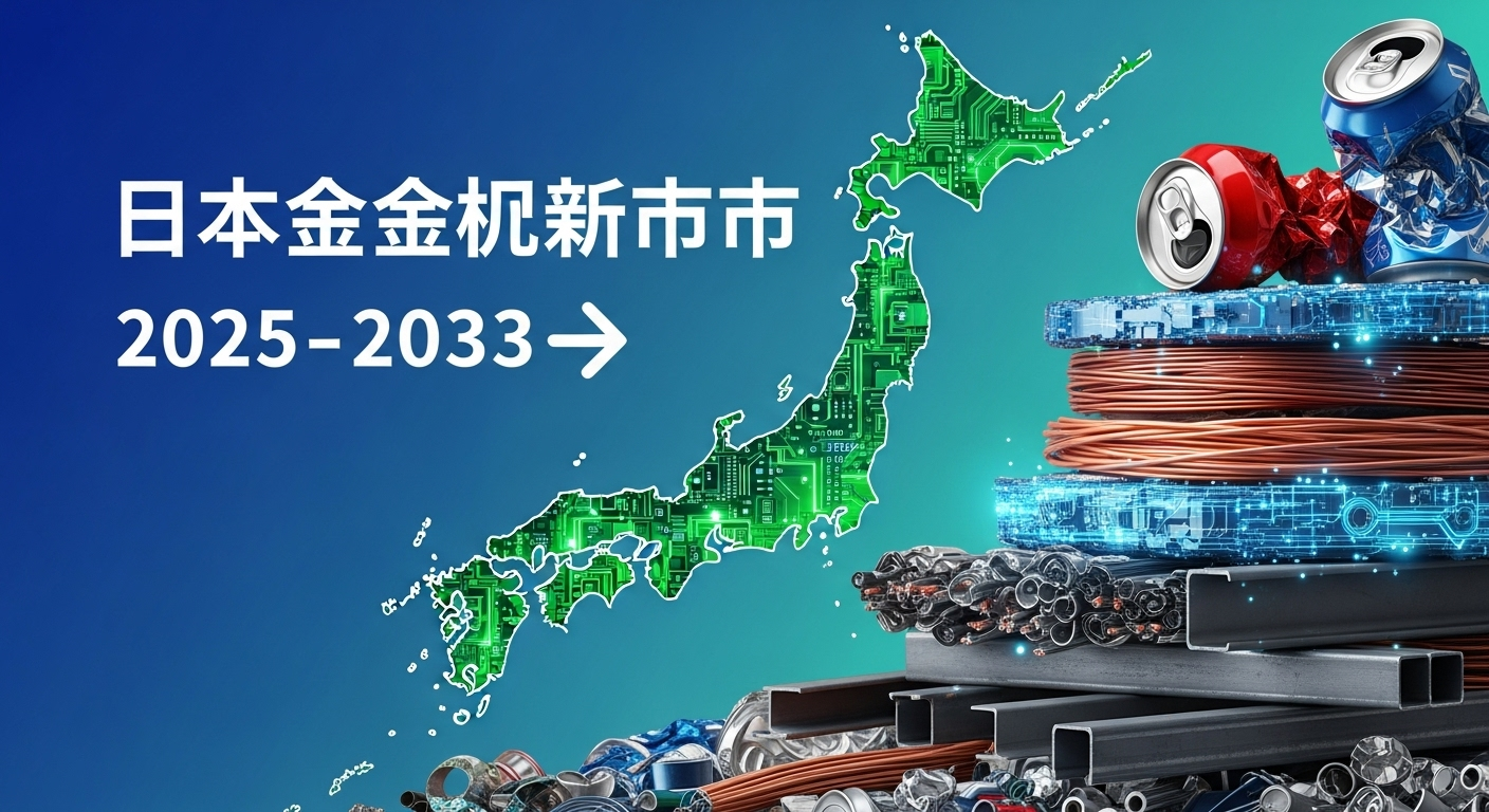 日本の金属リサイクル産業は、産業・環境需要の高まりを受け、2033年までに212億3000万米ドルに達する見込み