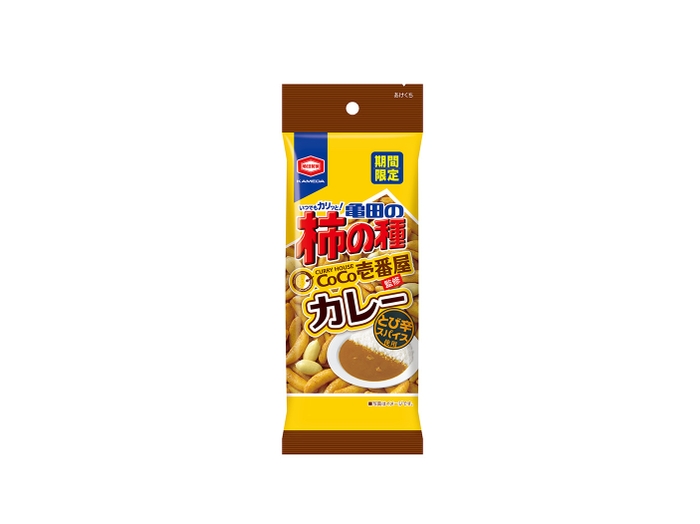 60g 亀田の柿の種 CoCo壱番屋監修カレー