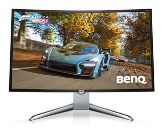 レーシングゲームに最適、没入感抜群のゲーミング体験を！ 31.5型 144Hz 湾曲ゲーミングモニター「EX3200R」を新発売