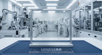 LTPSガラス基板市場分析レポート：2026年1135.44百万米ドル規模、成長率2.35%推移