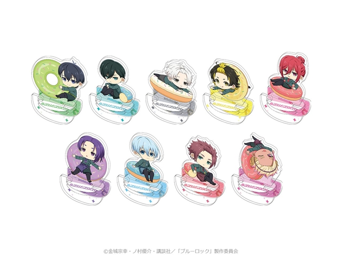 ゆらりアクリル<甘い誘惑の舞台> 各1,100円(税込)