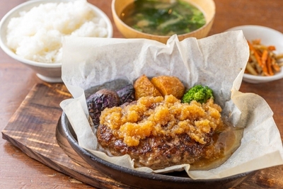 相州牛100% 肉汁ハンバーグ定食