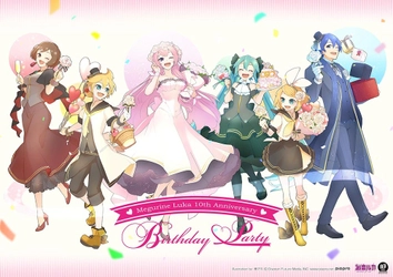 『Megurine Luka 10th Anniversary Birthday Party』 開催決定!! ～渋谷マルイにて1月25日から～