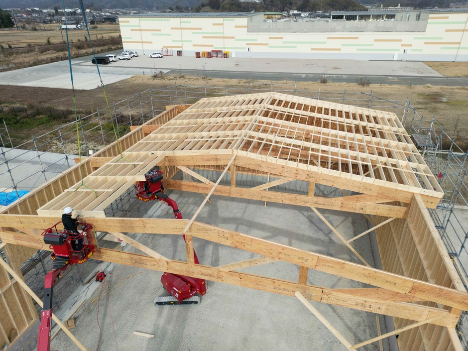 丹波篠山工場 第3期工事 加工棟(1)